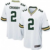 Nike Men & Women & Youth Packers #2 Mason Crosby White Team Color Game Jersey,baseball caps,new era cap wholesale,wholesale hats